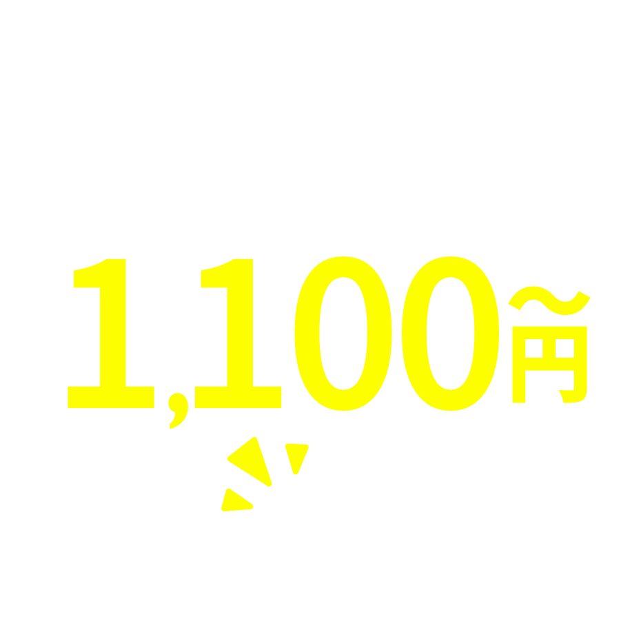 文字修正1箇所550円〜